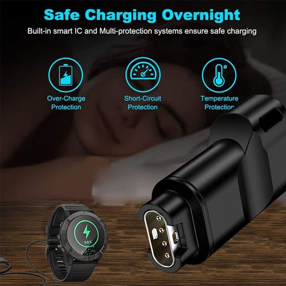 Type C USB Watch Charger Adapter for Garmin Forerunner/ Fenix