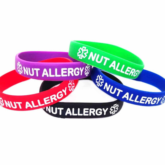Nut Allergy Bracelet,5pcs/set size:(18cm)
