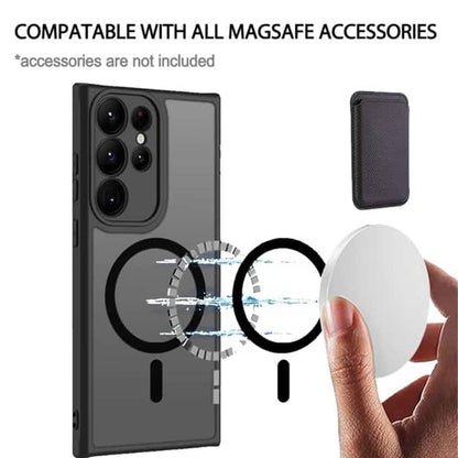 MagSafe Protective Back Cover Case for Samsung Galaxy S22 Ultra