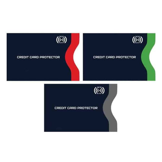 Credit Card Theft Protection Smart RFID Blocking Sleeves x3