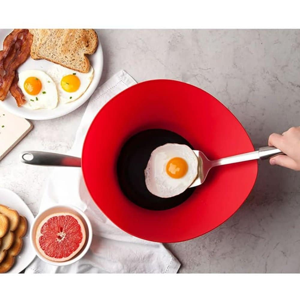 Fry Splash Silicone Non-Stick 16cm Pan Guard / Splatter Guard