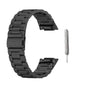3 Link Stainless Steel Strap for Fitbit Charge 5 / 6- Black