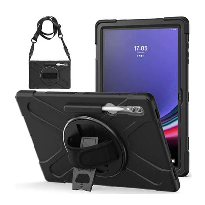 Protective Cover Case with Strap for Samsung Galaxy Tab S9