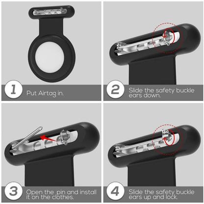 Protective Silicone Case Holder GPS Tracker for Apple AirTag