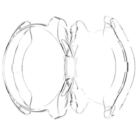 PC Hollow Case  for samsung galaxy watch 6 Classic - 43MM Clear