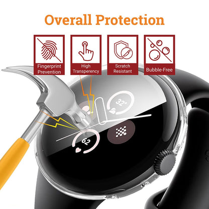 Protective TPU Case for Google Pixel Watch 2- Clear