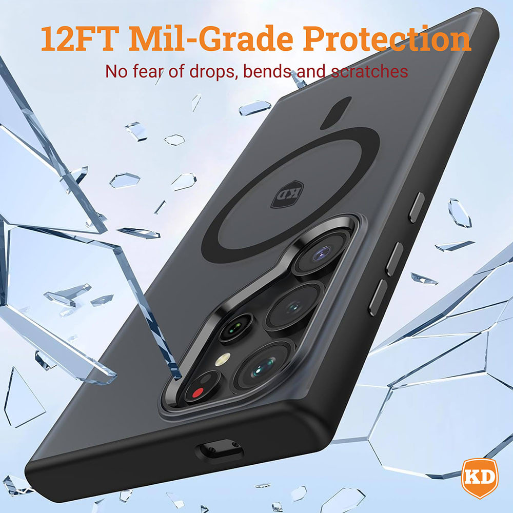 MagSafe Protective Back Cover Case for Samsung Galaxy S24 Ultra