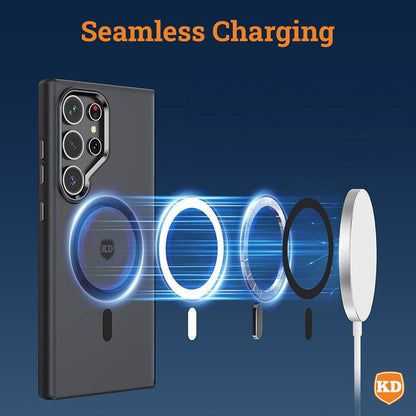 MagSafe Protective Back Cover Case for Samsung Galaxy S24 Ultra