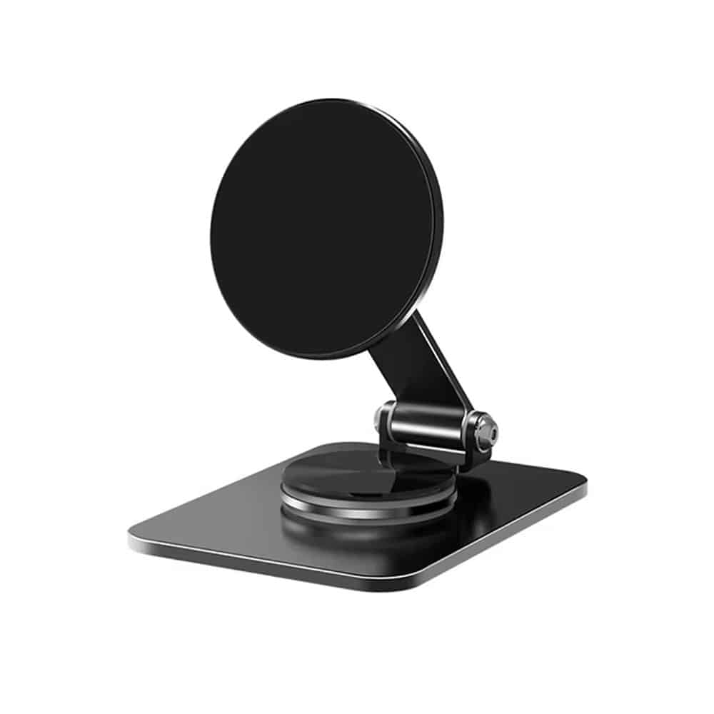 360Â° Magnetic MagSafe Phone Stand with Cold Shoe Tripod Mount