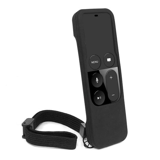 Silicone Remote Case for Apple TV 4K 32GB/64GB- Black x3  Combo