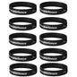 "It's An Experience" custom silicone wristband bracelet - Combo (x10)