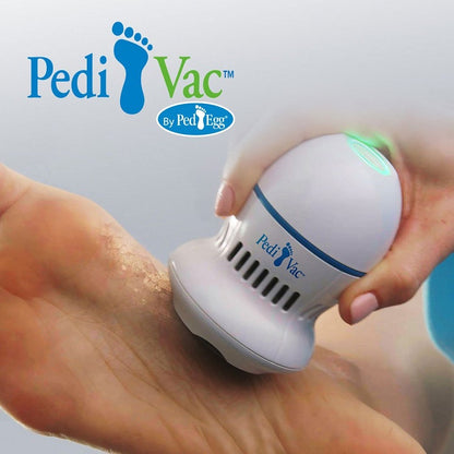 PediVac Callus Remover Feet Grinder with Built in Vacuum