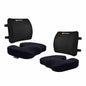 Car Home Office Chair Lumbar Support Memory Foam Cushions Combo