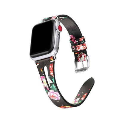 Leather & Silicone Strap Combo for  38/40/41mm Apple Watch