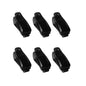 Car Visor Glasses Sunglasses & Ticket Credit Card Clip Holder (Black) 6 pack Combo