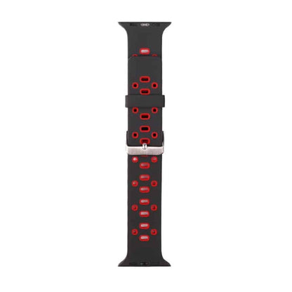 Sporty Silicone Strap for 42/44/45/49mm Apple Watch- 3-Colour Combo
