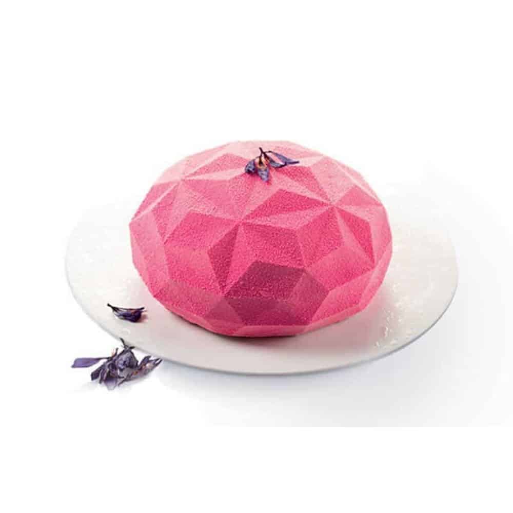 Mini Diamond + Diamond Cake Silicone Baking Mould Combo