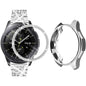 TPU Case + Bezel Combo for 46mm Samsung Galaxy Watch- Silver