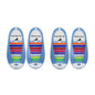 elastic lazy no-tie silicone speed laces - Rainbow (Adults)(x2 Combo)
