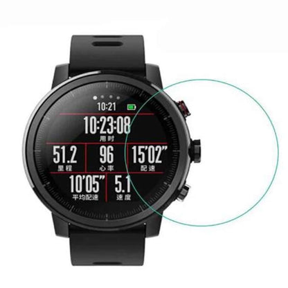 Amazfit 2/2S Stratos TPU protective case (white) + glass screen protector Combo