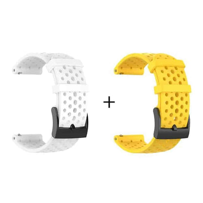 Suunto Spartan Sport Silicone Strap Combo (M/L)- Yellow/White