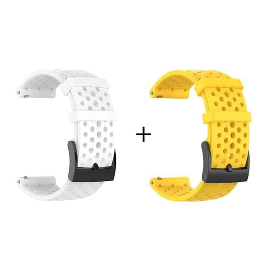 Suunto Spartan Sport Silicone Strap Combo (M/L)- Yellow/White