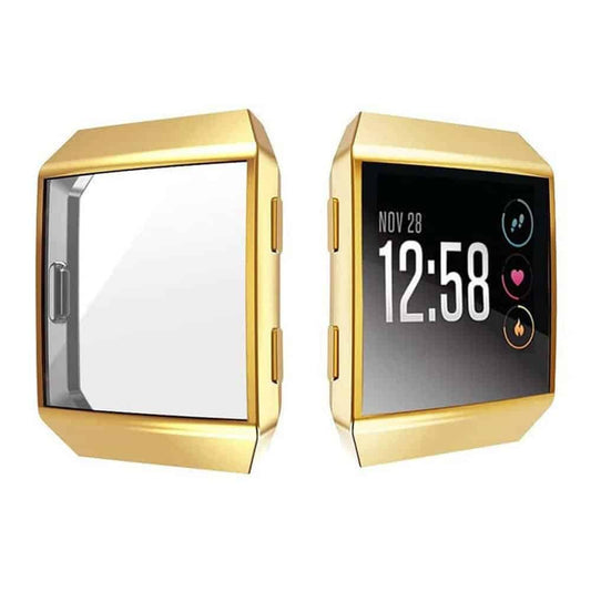 TPU Protective Case for Fitbit Ionic- Gold & Rose Gold Combo