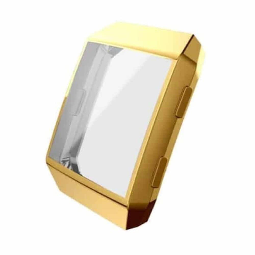 TPU Protective Case for Fitbit Ionic- Gold & Rose Gold Combo