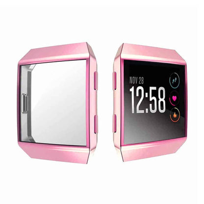 TPU Protective Case for Fitbit Ionic- Gold & Rose Gold Combo