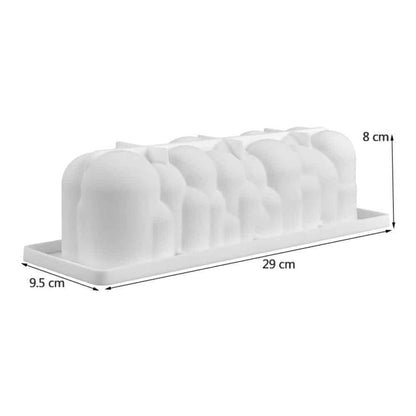 Full-Sized Doughnut & 3D Cloud Silicone Baking Mould Combo
