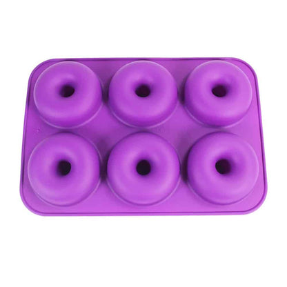 Full-Sized Doughnut & 3D Cloud Silicone Baking Mould Combo