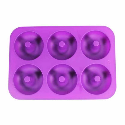 Full-Sized Doughnut & 3D Cloud Silicone Baking Mould Combo