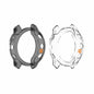 TPU Protective Anti-Scratch Case for Garmin Fenix 6S- Black and Clear Combo