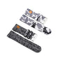 26mm Silicone Strap for Garmin Fenix 5X- Black + Camo Combo