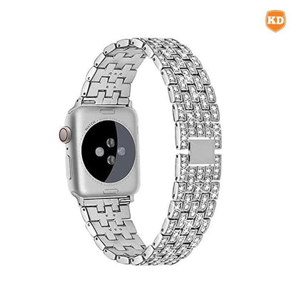 Rhinestone Steel Strap & Tool for 40mm Apple Watch- x3 - Combo