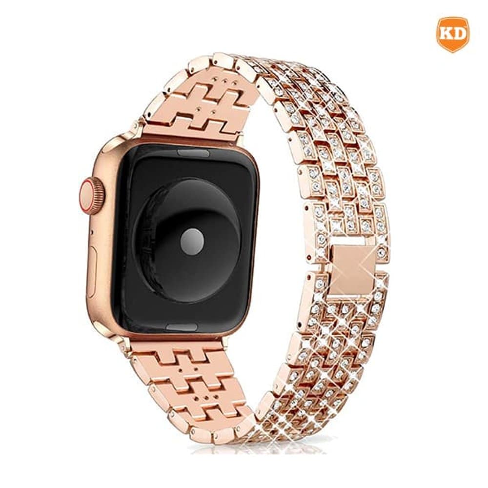 Rhinestone Steel Strap & Tool for 40mm Apple Watch- x3 - Combo