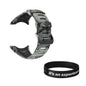 Camo Silicone Strap for Suunto Core + Free Wristband Combo