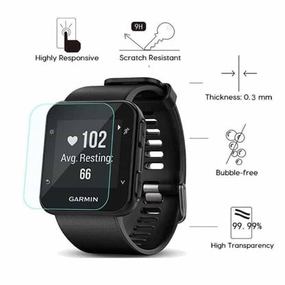 32mm Tempered Glass Screen Protector for Garmin Forerunner 35 x2 Combo