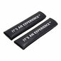 "It's An Experience" Padded Car Seat Belt Cover Protector  - Set of 2, Combo
