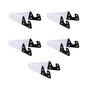 Ipad/Tablet/Mobile Phone Mini Foldable Desk Stand - (x5) Pack Combo