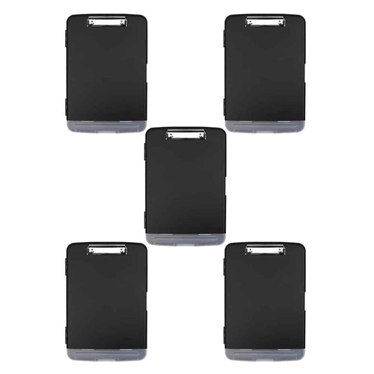 A4 Document Binder Clipboard- Pen Holder & Storage Compartment x 5 Combo