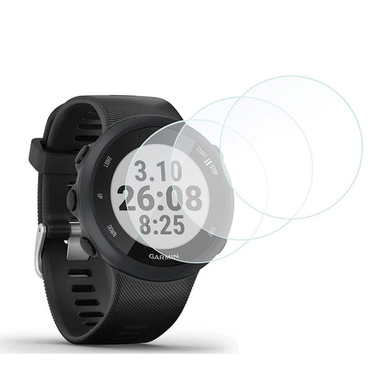 35mm Glass Screen Protector for Garmin Forerunner 45S x3 Combo