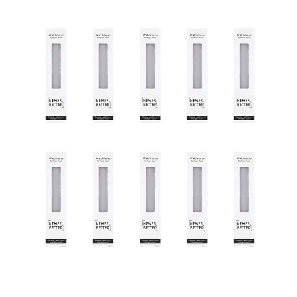 No Brand Packing box for watch band/strap x10 Combo