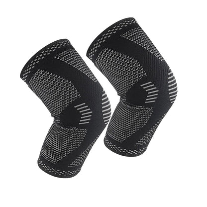 Elastic Sports Knee Compression Support Sleeve - Small x2 Combo