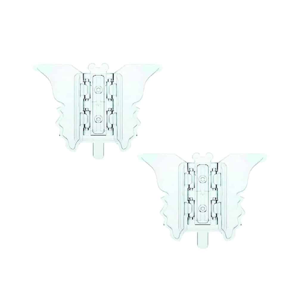 Child Safety Pet Proof Sliding Butterfly Door & Window Lock x2 Combo