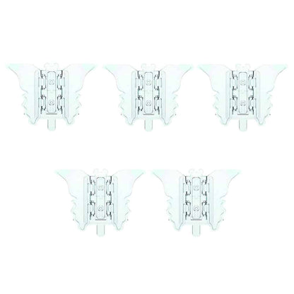 Child Safety Pet Proof Sliding Butterfly Door & Window Lock x5 Combo