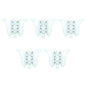 Child Safety Pet Proof Sliding Butterfly Door & Window Lock x5 Combo