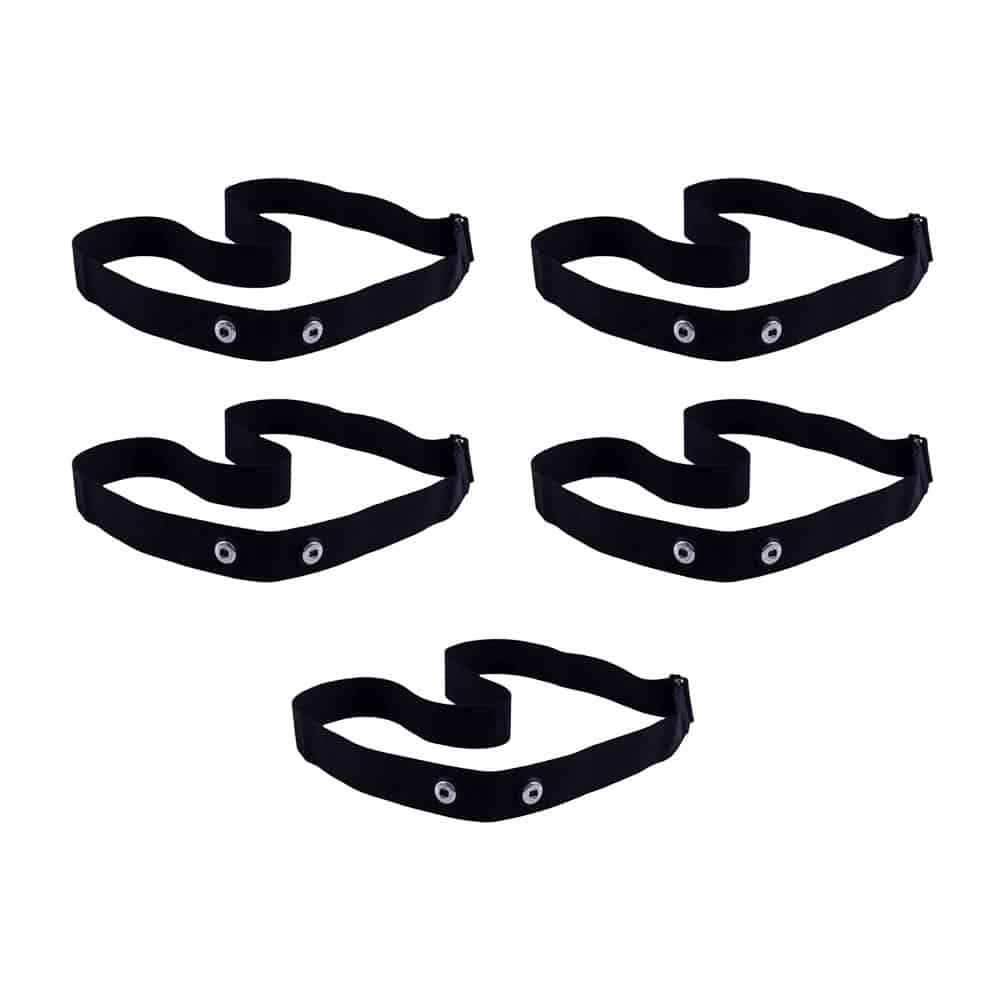 Soft Universal Replacement Exercise Heart Rate Monitor Strap x5 Combo