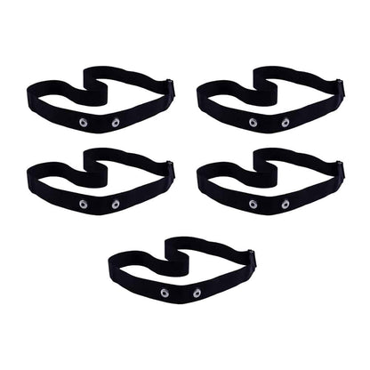 Soft Universal Replacement Exercise Heart Rate Monitor Strap x5 Combo