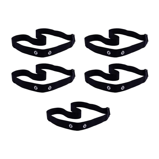 Soft Universal Replacement Exercise Heart Rate Monitor Strap x5 Combo